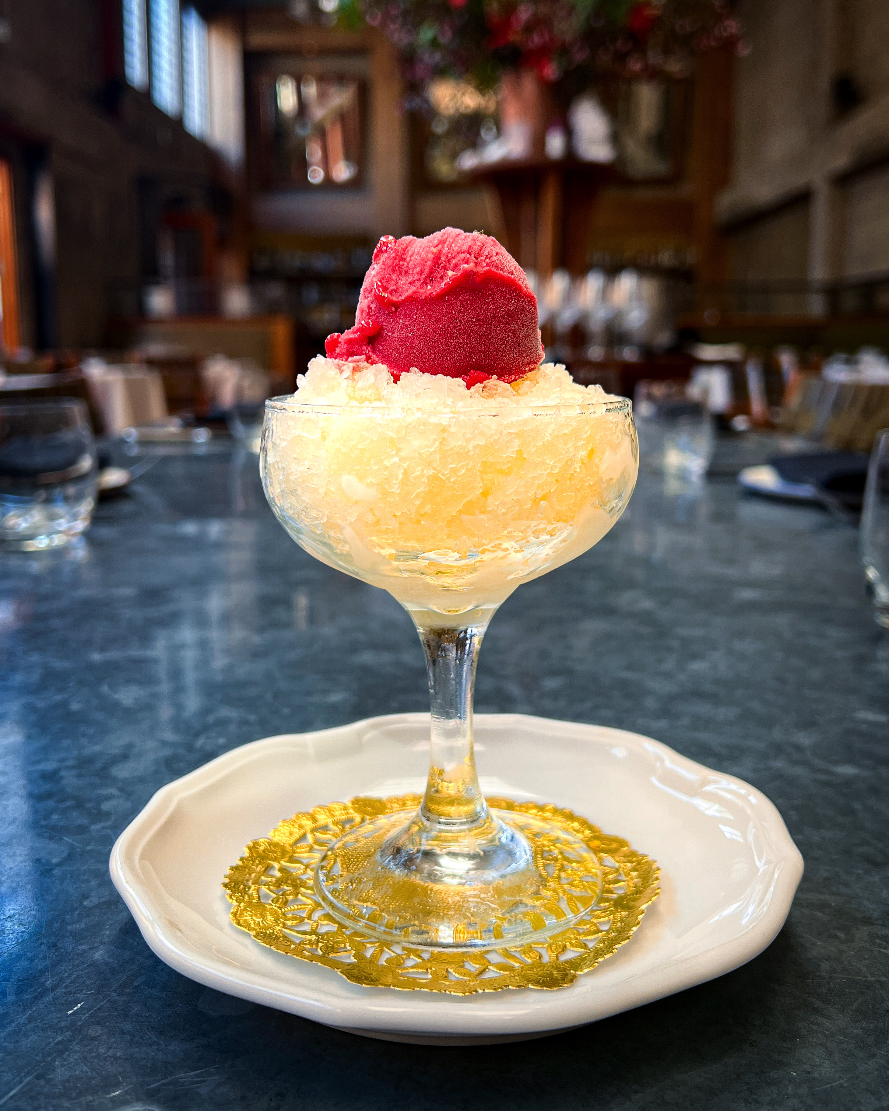 Grapefruit Granita